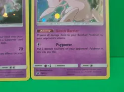 Pokemon Holo Rares Lot Legendary Mew SM215 And Mewtwo SM214 NM-MINT Condition - Image 5