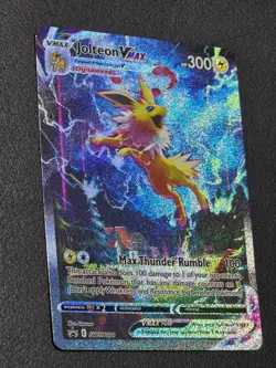 Jolteon VMAX SWSH184 Pokemon TCG Sword & Shield Black Star Promo Holo - Image 3
