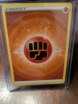 Fighting Energy Pokemon Card TCG 2022 - Image 1
