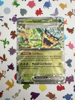 Teal Mask Ogerpon EX - 012/131 - Prismatic Evolutions - Mint - Pokemon TCG - Image 1