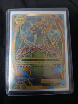 Pokemon TCG Mega-Charizard-EX Evolutions Holo Full Art Ultra Rare Card 101/108 - Image 1