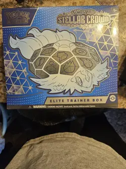 Pokemon Stellar Crown SV07 Elite Trainer Box ETB Sealed - Image 1