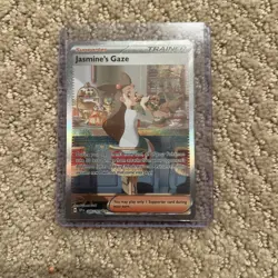Pokemon TCG Jasmine's Gaze Full Art Holo Trainer Surging Sparks #245/191 - Image 1