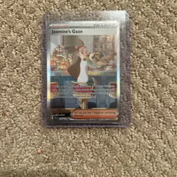 Pokemon TCG Jasmine's Gaze Full Art Holo Trainer Surging Sparks #245/191 - Image 2