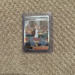 Pokemon TCG Jasmine's Gaze Full Art Holo Trainer Surging Sparks #245/191 - Image 3