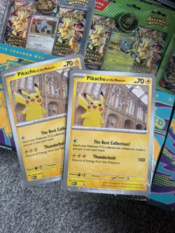 Brand New Sealed - Pokemon TCG Pikachu At The Museum Oversized Promo Card - Image 1