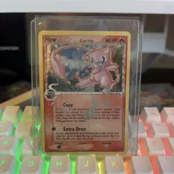 Pokemon Mew (Delta Species) 003/017 POP Series 5 Holo 60 HP Rare Basic Card - Image 1