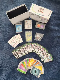 Pokemon 151 Card Lot w/ ETB Box (21 OPENED Packs, Snorlax Promo, 1 SIR Included) - Image 1
