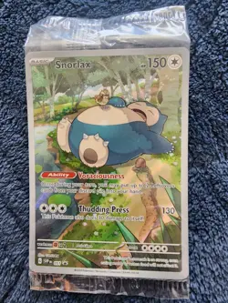 Pokemon 151 Card Lot w/ ETB Box (21 OPENED Packs, Snorlax Promo, 1 SIR Included) - Image 3