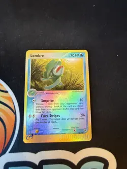 Lombre 46/100 Sandstorm Reverse Holo Pokemon - Image 1