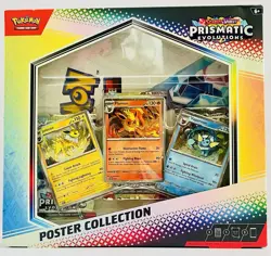 Pokemon TCG Prismatic Evolutions Poster Collection - Image 1