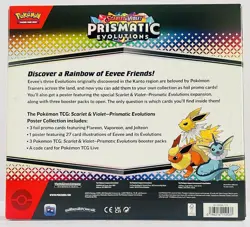 Pokemon TCG Prismatic Evolutions Poster Collection - Image 2