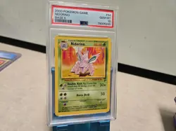 PSA 10 Pokemon Nidorino Base II 2000 Pokemon Game - Image 1
