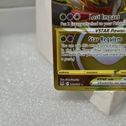 Pokemon Giratina VSTAR Secret Rare Holo 212/196 Lost Origin 280 HP - Image 5