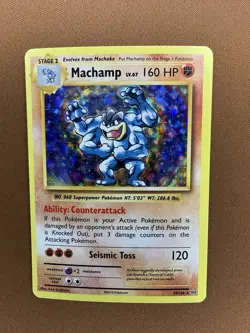 Pokemon Machamp XY Evolutions Holo Rare 59/108 2016 - Image 1