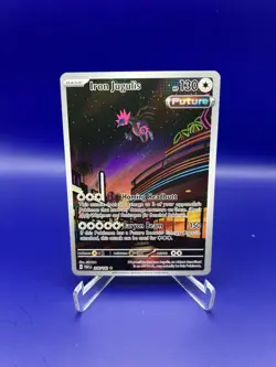 Pokemon Iron Jugulis 216/182 Illustration Rare Holo Paradox Rift NM - Image 2