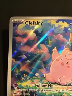 Clefairy 094/088-Pokemon Perfect Order Full Art Illustration Rare Pokemon NM🔥☄ - Image 4