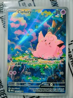Pokemon Clefairy 094/088 IR Illustration Rare English NM SV Perfect Order - Image 1