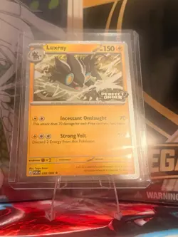 Pokemon Luxray 028/088 Perfect Order Best Buy Promo NM Mint - Image 1