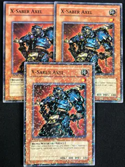 YUGIOH X-SABER AXEL DT01-EN019 COMMON X3 (NM) - Image 1