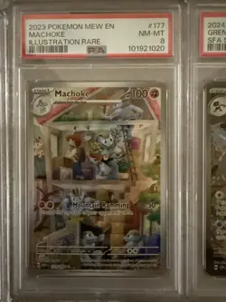 Pokemon Graded Lot Of 9 All PSA 8 Maril 204 Greninja 132 Cleffa 202 Moltres 284 - Image 3