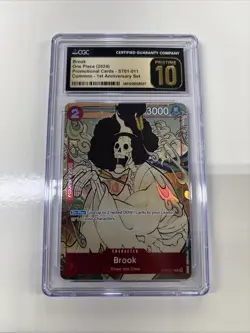 Brook ST01-011 1st Anniversary Set English Edition CGC Pristine 10 POP 16 - Image 1