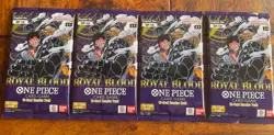 One Piece TCG Royal Blood (4 Packs) English - Image 1