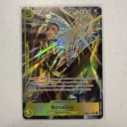 Borsalino Alt Art EB04-058 SR Adventure On Kami’s Island One Piece OP15 English - Image 1