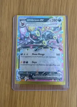 Pokemon TCG Umbreon EX 060/131 Prismatic Evolutions Card NM Condition - Image 1