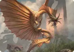 Ancient Gold Dragon Art Card (28) [Commander Legends: Battle for Baldur's Gate - Image 1