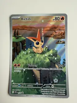 Pokemon TCG - Victini SVP 208 Promo Card - Image 1