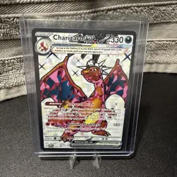 Charizard ex 056 Sv: Scarlet & Violet Promo Cards Holo Full Art Pokemon - Image 1