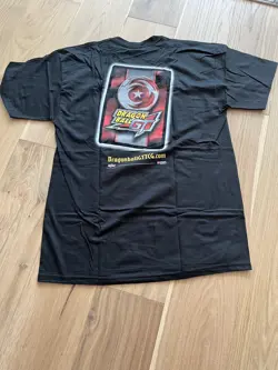 T-shirt DragonBall Z DBZ CCG CARD Tournament WINNER ULTRA RARE UR Orange Style - Image 3