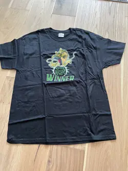 T-shirt DragonBall Z DBZ CCG CARD Tournament WINNER ULTRA RARE UR Green Style - Image 2