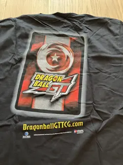 T-shirt DragonBall Z DBZ CCG CARD Tournament WINNER ULTRA RARE UR Blue Style - Image 4