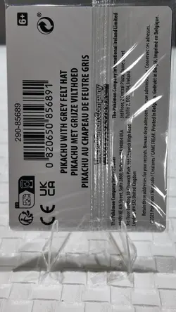 PIKACHU VAN GOGH WITH GREY FELT HAT PROMO POKEMON CARD-SEALED - Image 2