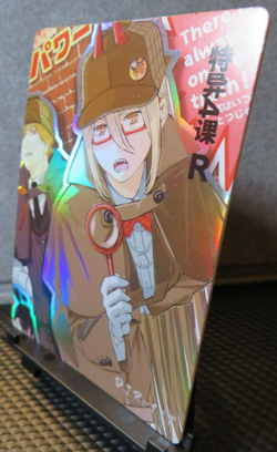 Denji & Power Official Chainsaw Man Collectible Rare Holo Card NM CCG Anime - Image 3