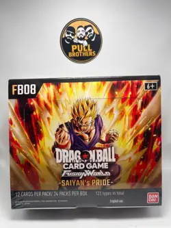 DRAGON BALL Super Card Game Fusion World | FB08 Sayan's Pride Sealed ENG - Image 1
