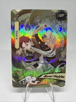 Naruto Kayou English Series 2 Card - Gaara - NRSA02-SSR-003L3 - Image 1