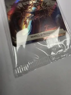 Sacred Legacy Crowning of Thorns Jesus Holo Card NTCS P075/100 2025 - Image 3
