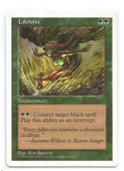 MTG - Lifeforce - Fifth Edition - ENG - EX - Image 1