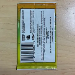 TMNT Turtles Unleashed Series 1 TCG Booster Pack of 9 Cards First Edition Sealed - Image 3