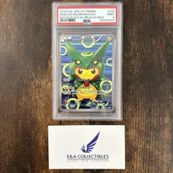 2016 Pokemon Rayquaza Pikachu Full Art Poncho Promo #230 PSA 9 NEW CERT - Image 2