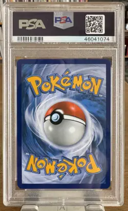 2019 POKEMON SUN & MOON TEAM UP #164 FULL ART/GENGAR & MIMIKYU GX PSA 9 - Image 2