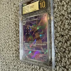 Pokemon Hop's Trevenant Art Rare Holo CGC Pristine 10 Mega Dream ex 2025 #204 - Image 2