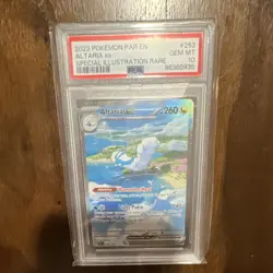 Pokemon Altaria ex 253/182 Paradox Rift Special Illustration Rare Holo PSA 10 - Image 1
