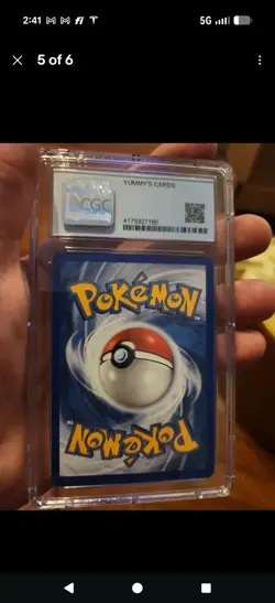 (POP 4) CGC 10 PRISTINE Pokemon Jigglypuff 63/101 EX Hidden Legends 2004 PSA - Image 2