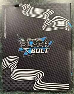 Scarlet & Violet Black Bolt Binder Used Great Condition Pokemon TCG - Image 2