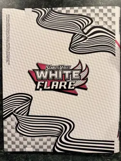 Pokemon Scarlet Violet White Flare Binder Used Great Condition - Image 2