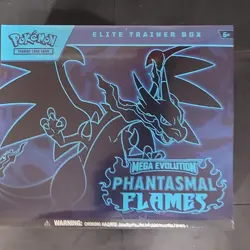 Pokemon Mega Evolution Phantasmal Flames Elite Trainer Box Charizard Gengar - Image 1